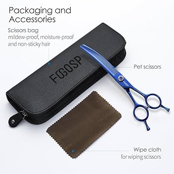 Amazon.com: Professional Curved Thinning Shears Dog Grooming